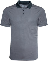 Men's Thin-Striped Dry-Fit Golf Polo