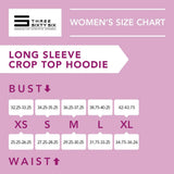 Long Sleeve Crop Top Hoodie
