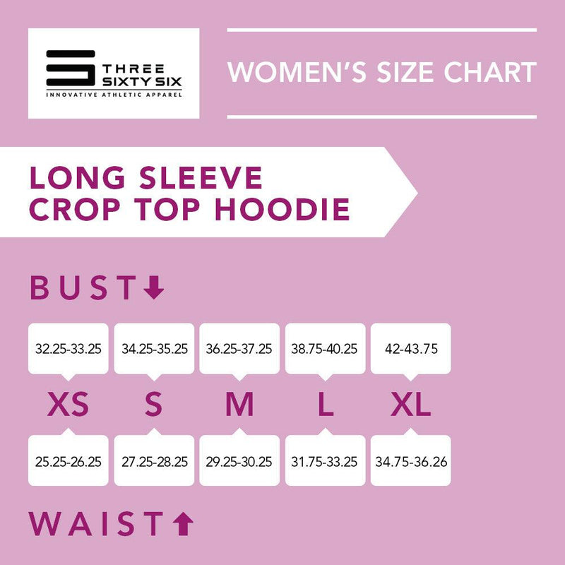 Long Sleeve Crop Top Hoodie