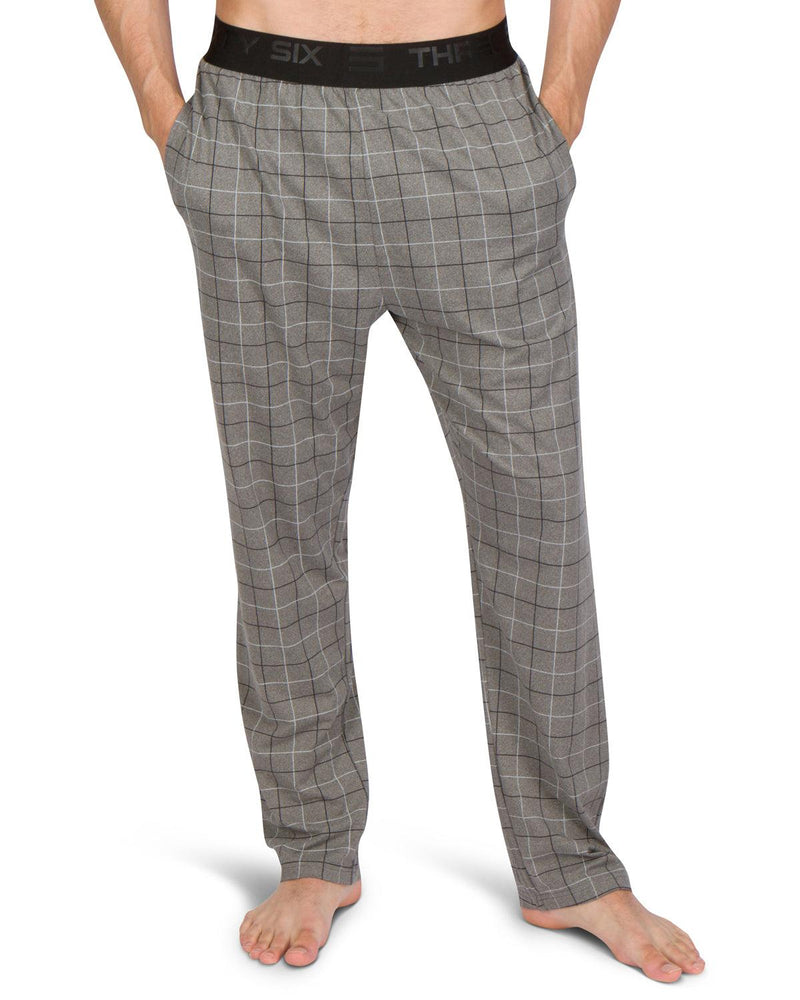 Plaid-Heather Grey
