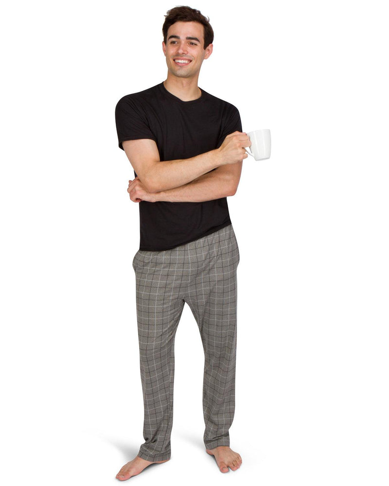 Plaid-Heather Grey