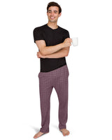 Plaid-Wine Red