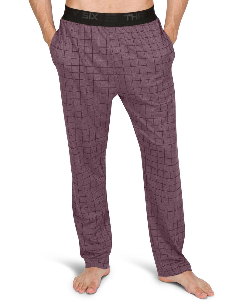 Plaid-Wine Red