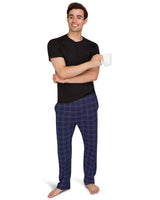 Plaid-Indigo Blue
