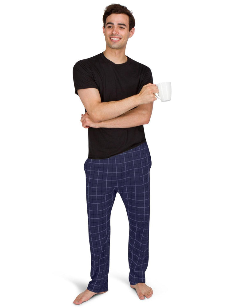 Plaid-Indigo Blue