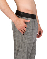 Plaid-Heather Grey
