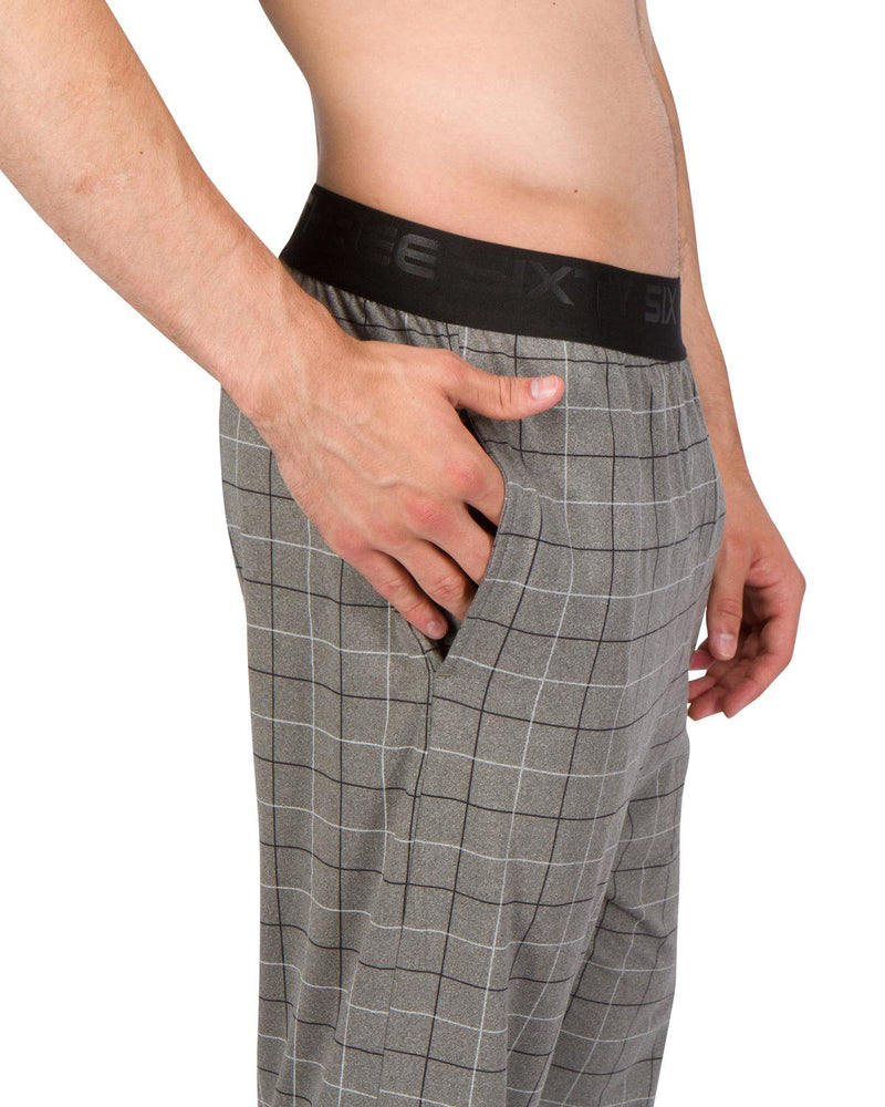 Plaid-Heather Grey