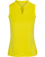 Three Sixty Six Womens Quick Dry Polo Shirt - Sleeveless and Collarless Golf Shirts w/ 4-Way Stretch Fabric and UV Protection