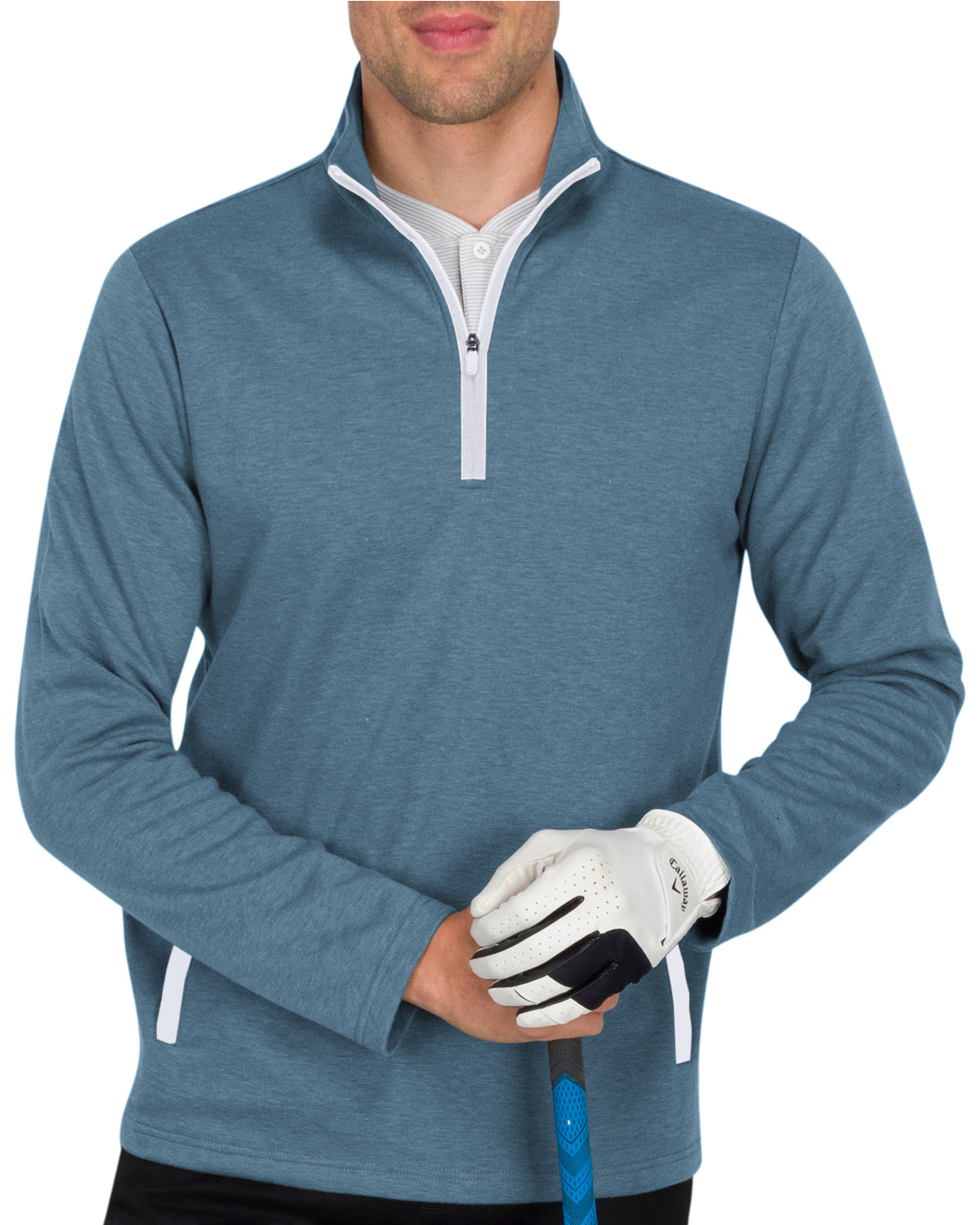 Extreme Deals - Half Zip Golf Pullover with Pockets