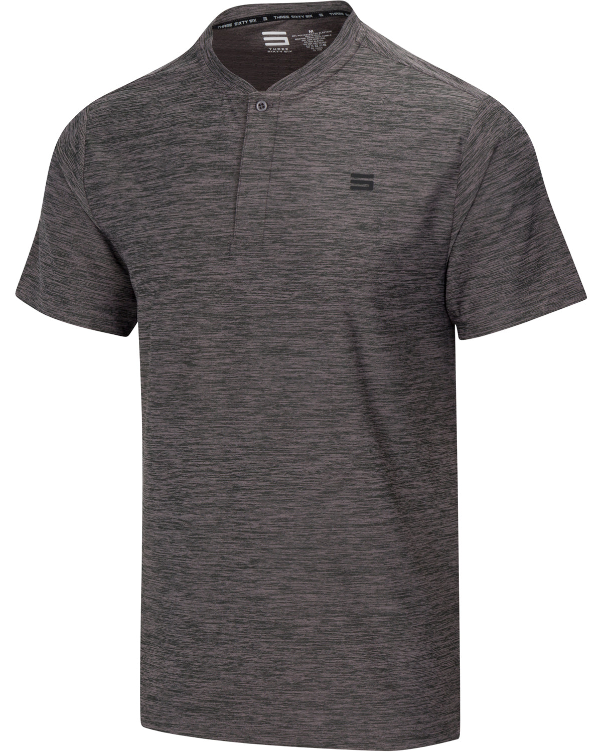 Men's Quick-Dry Collarless Golf Polos