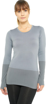 Long Sleeve Compression Workout Tops for Women - Dry Fit Running T-Shirts with Thumbholes
