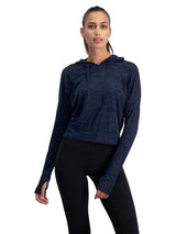 Womens Crop Top Hoodie
