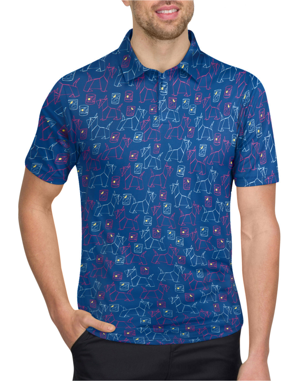 Extreme Deal - Men’s Print Golf Polos