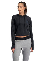 Womens Crop Top Hoodie