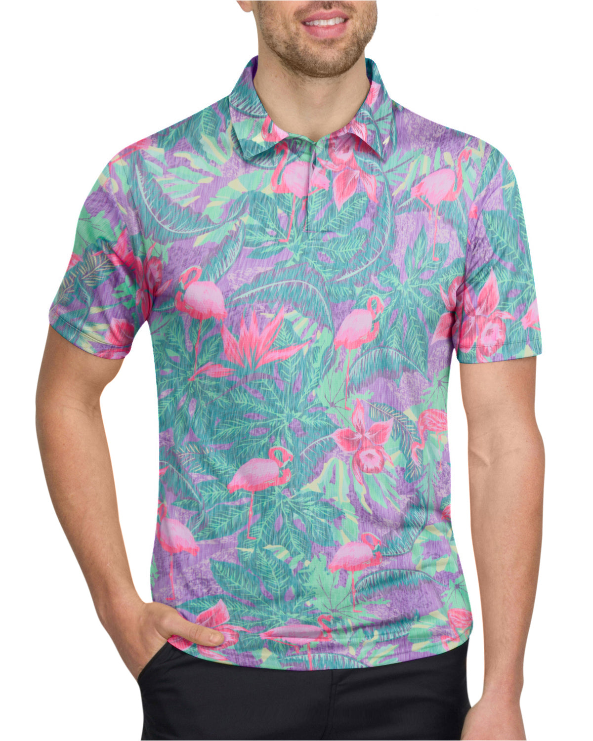 Extreme Deal - Men’s Print Golf Polos