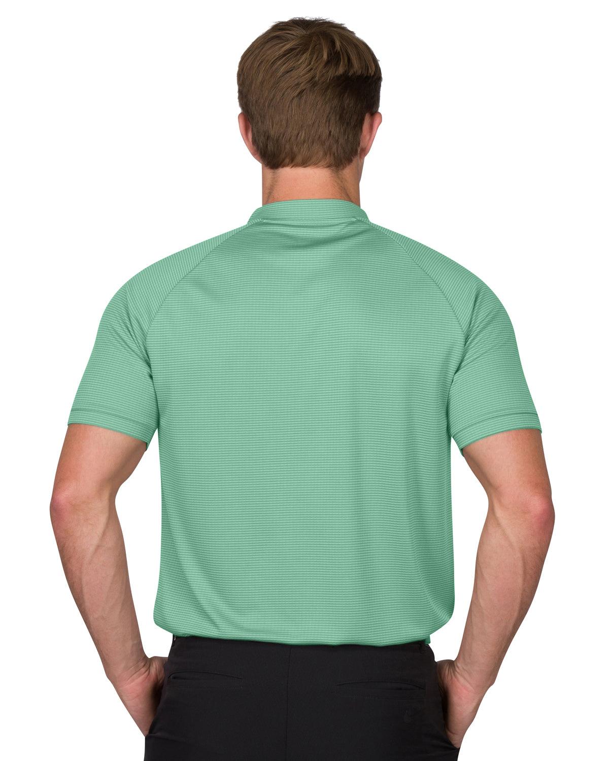 Men Golf Polo T-Shirt 500 Mottled Mint