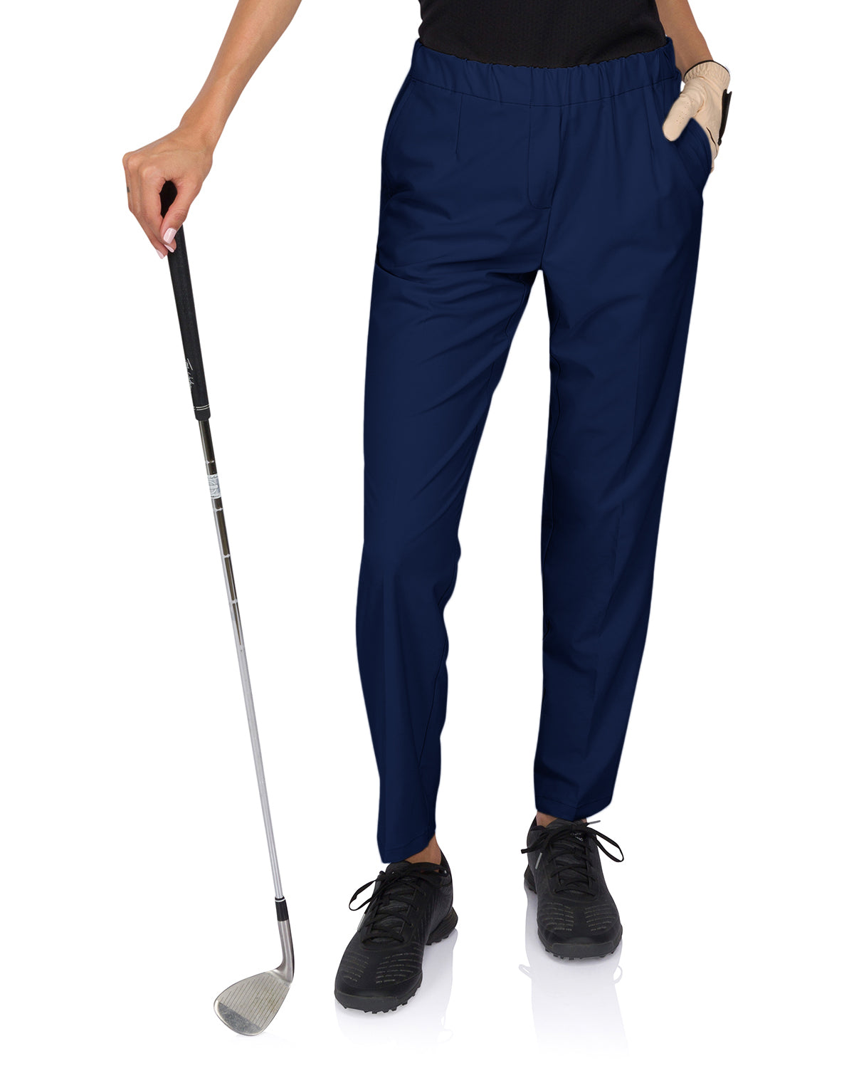 Three Sixty Six Women's Golf Pants - Elastic Waistband, Breathable and